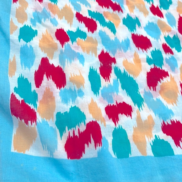 Vintage artsy scarf - Picture 2 of 8